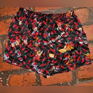 Vintage  Mervyns Mens Taz Devil Looney Tunes Silk Underwear Medium Boxers 1996